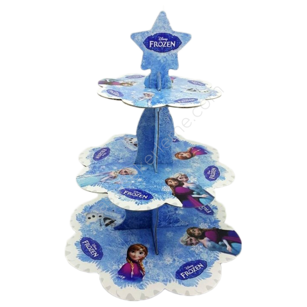 Frozen Cupcake Standı Parti Feneri