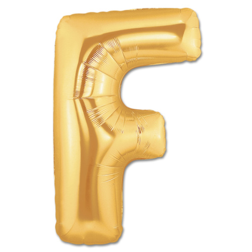 F Harfi Gold Folyo Balon 70 cm