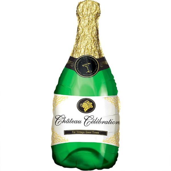 Şampanya Folyo Balon Yeşil 48x93 Cm