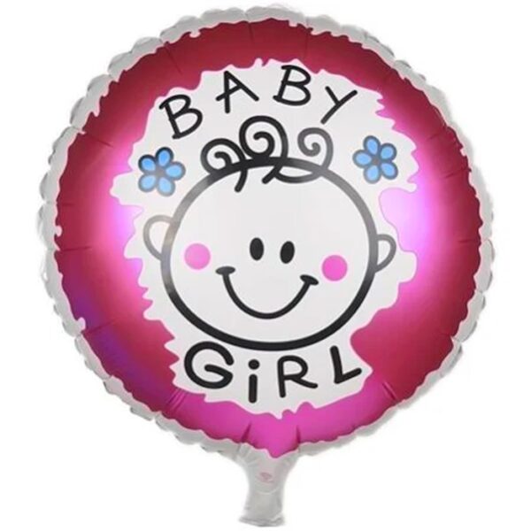 Baby Girl Folyo Balon 45 cm