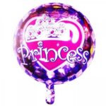 Prenses Pembe Folyo Balon 45