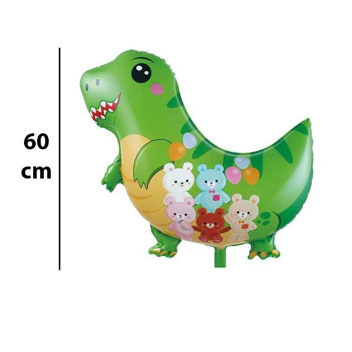 Sevimli Dinozor Folyo Balon 60 cm