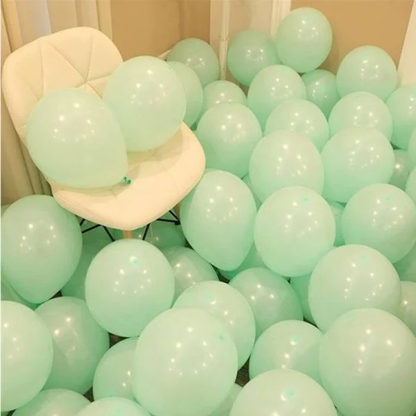 Soft Yeşil Latex Balon 10 Adet