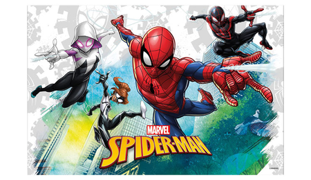 Spiderman Temalı Masa Örtüsü 120x180 cm