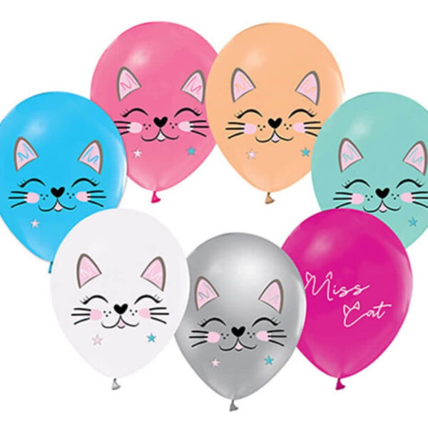 Miss Cat Pastel Balon