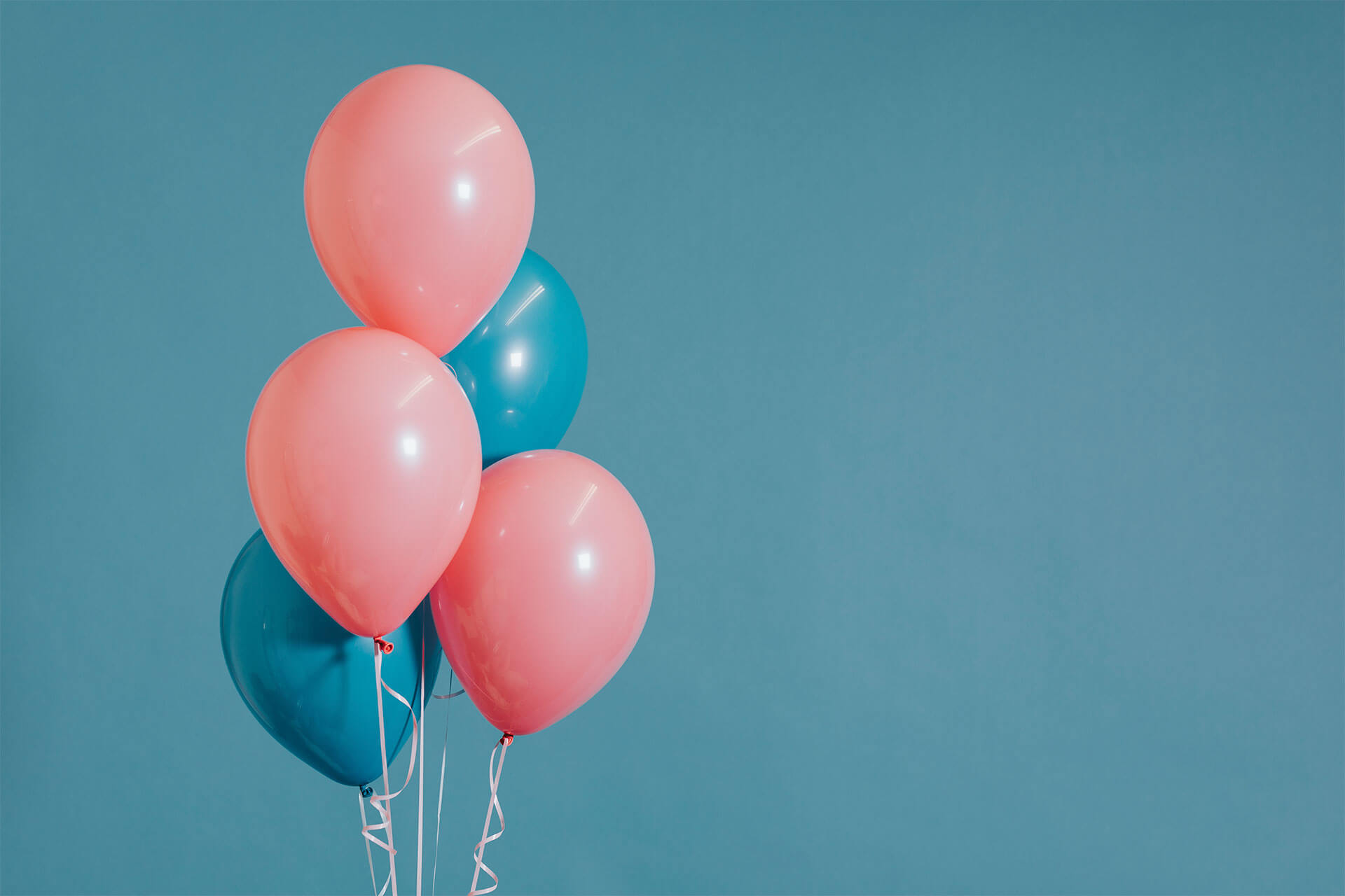 uçan balon konseptli doğum günü