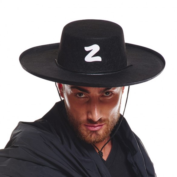 Zorro Keçe Şapka Bağcıklı